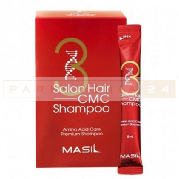 Восстанавливающий шампунь с аминокислотами Masil 3 Salon Hair CMC Shampoo