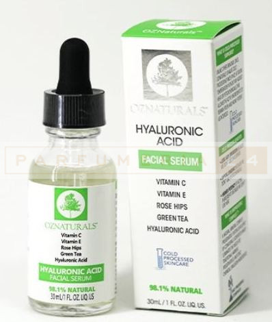 Сыворотка с гиалуроновой кислотой Oz Naturals Hyaluronic Acid Facial Serum, 30 ml