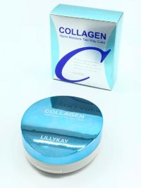 Двойная пудра Collagen Hudro Moisture Two Way Cake
