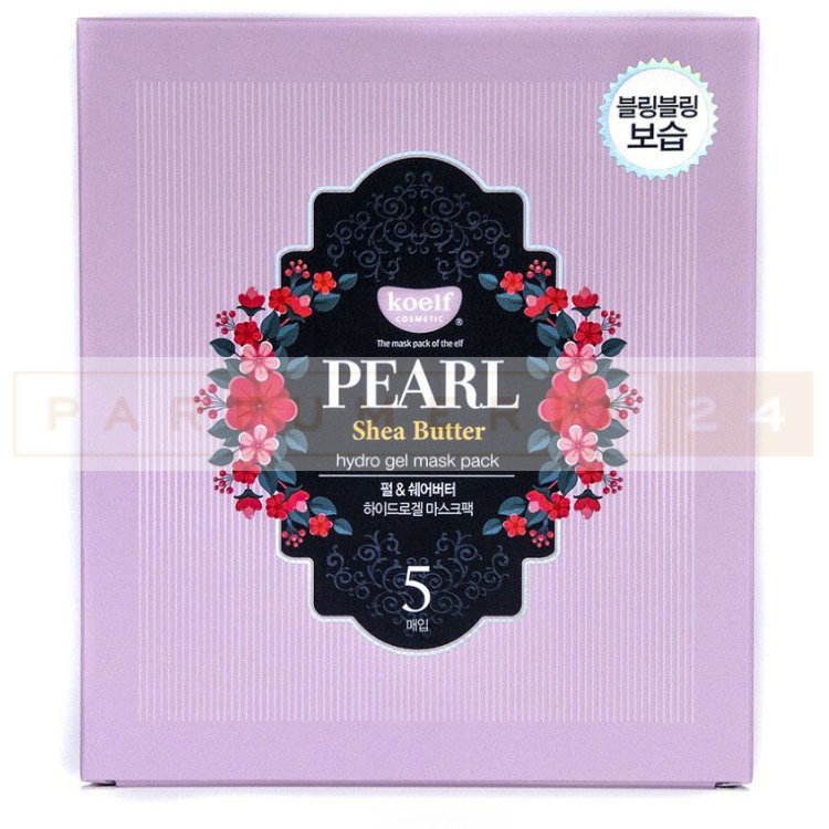 Гидрогелевая маска с маслом ши и жемчугом Koelf Pearl Shea Butter Hydro Gel Mask