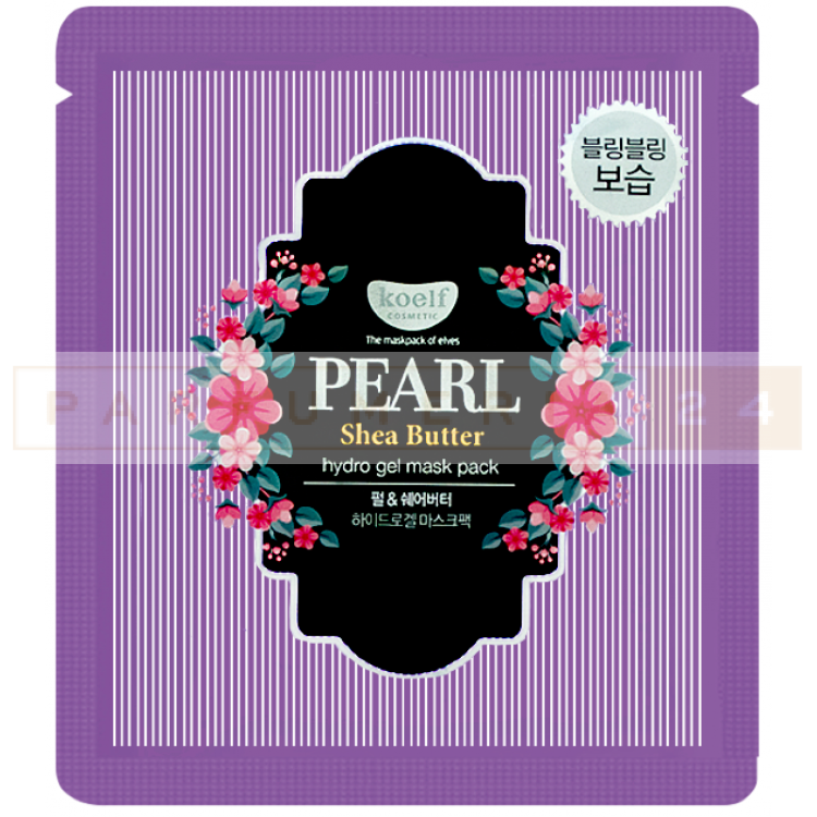 Гидрогелевая маска с маслом ши и жемчугом Koelf Pearl Shea Butter Hydro Gel Mask