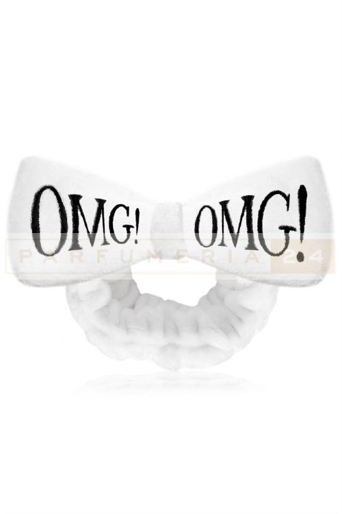 Плюшевая косметическая повязка-бант на голову OMG (в ассортименте)