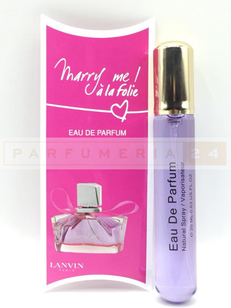 Мини-парфюм 20ml Lanvin Marry Me A la Folie