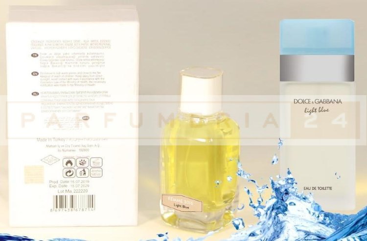 NROTICuERSe Light Blue (Dolce & Gabbana Light Blue Pour Femme), 100 ml