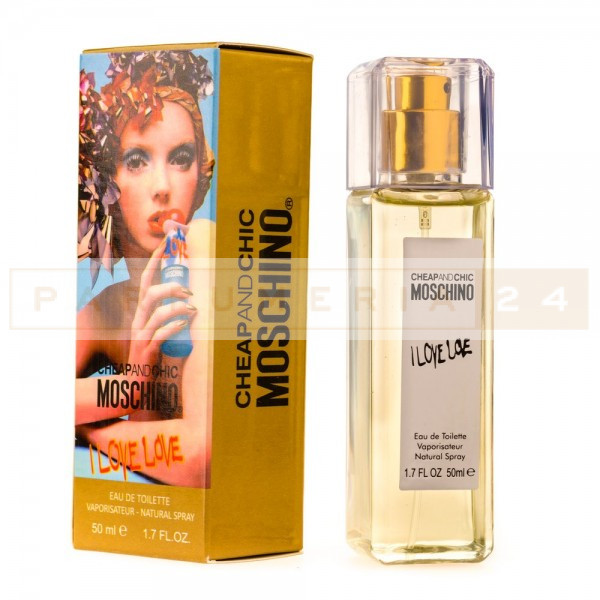 Moschino Cheap and Chic I Love Love eau de parfum natural spray 50ml (суперстойкий)
