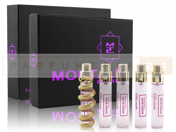 Набор Montale Roses Musk, Edp, 5x12 ml (змея)