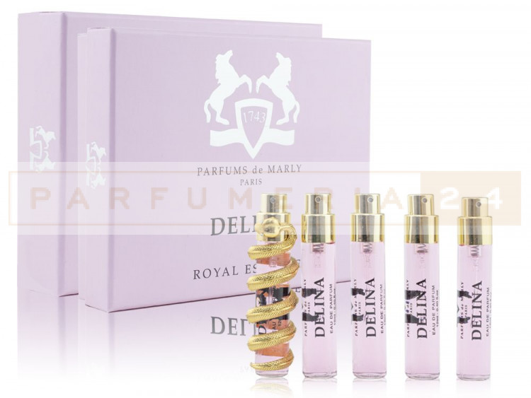 Набор Parfums De Marly Delina, Edp, 5x12 ml (змея)
