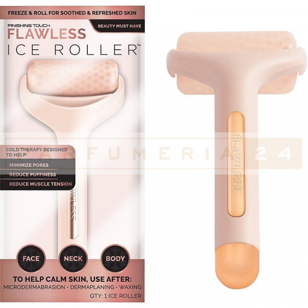 Охлаждающий ролик массажер для лица и тела Flawless Ice Roller.