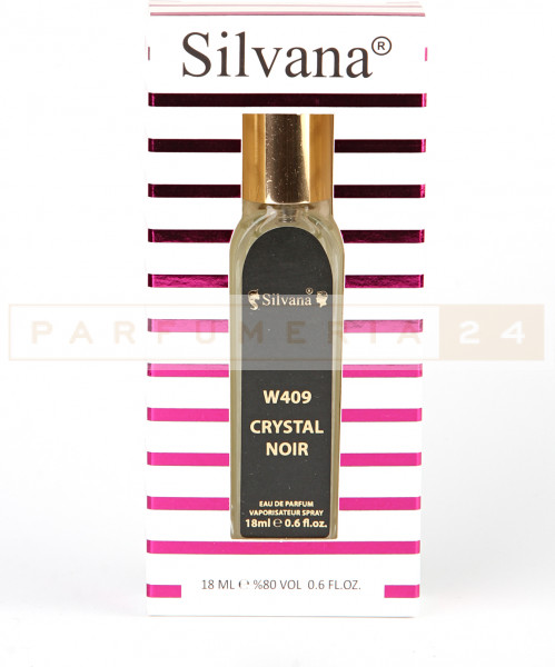 Мини-парфюм 18 ml Silvana 409 W Crystal Noir (Versace Crystal Noir)