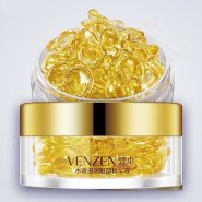 Омолаживающая сыворотка для век с активными олиго-пептидами в капсулах VENZEN Oligo Peptide Moisturizing Eye Essence,30шт 