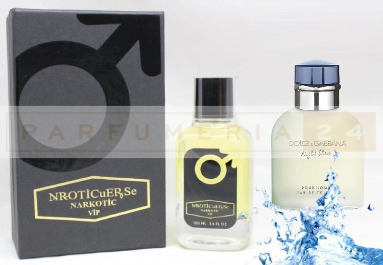 NROTICuERSe Light Blue (Dolce & Gabbana Light Blue Pour Homme), 100 ml