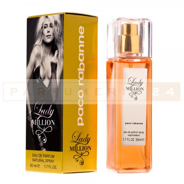 Paco Rabanne Lady Million eau de parfum natural spray 50ml (суперстойкий)