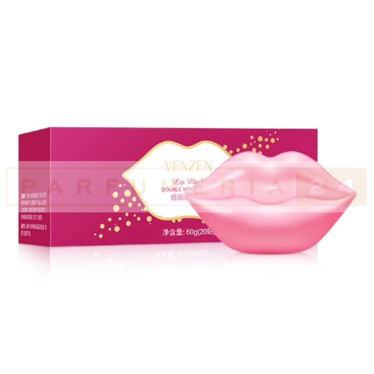 Увлажняющие гидрогелевые патчи для губ Venzen Lip Mask, 20шт