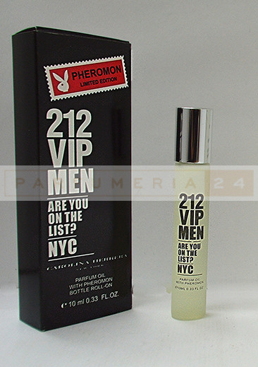 Масляные духи Carolina Herrera 212 Vip Men, 10 ml